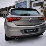 Tłumik Sportowy Opel Astra K 1.4T 1.6T Ulter Sport